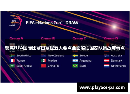 聚焦FIFA国际比赛日赛程五大要点全面解读国家队备战与看点